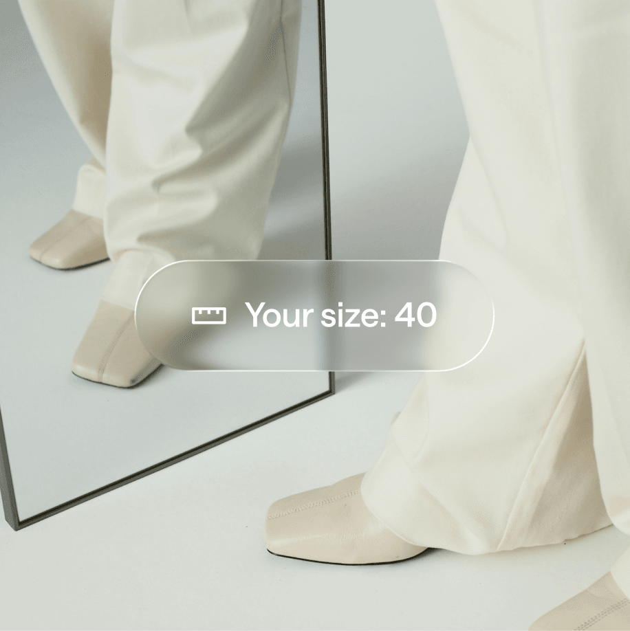 AI-powered size recommendations